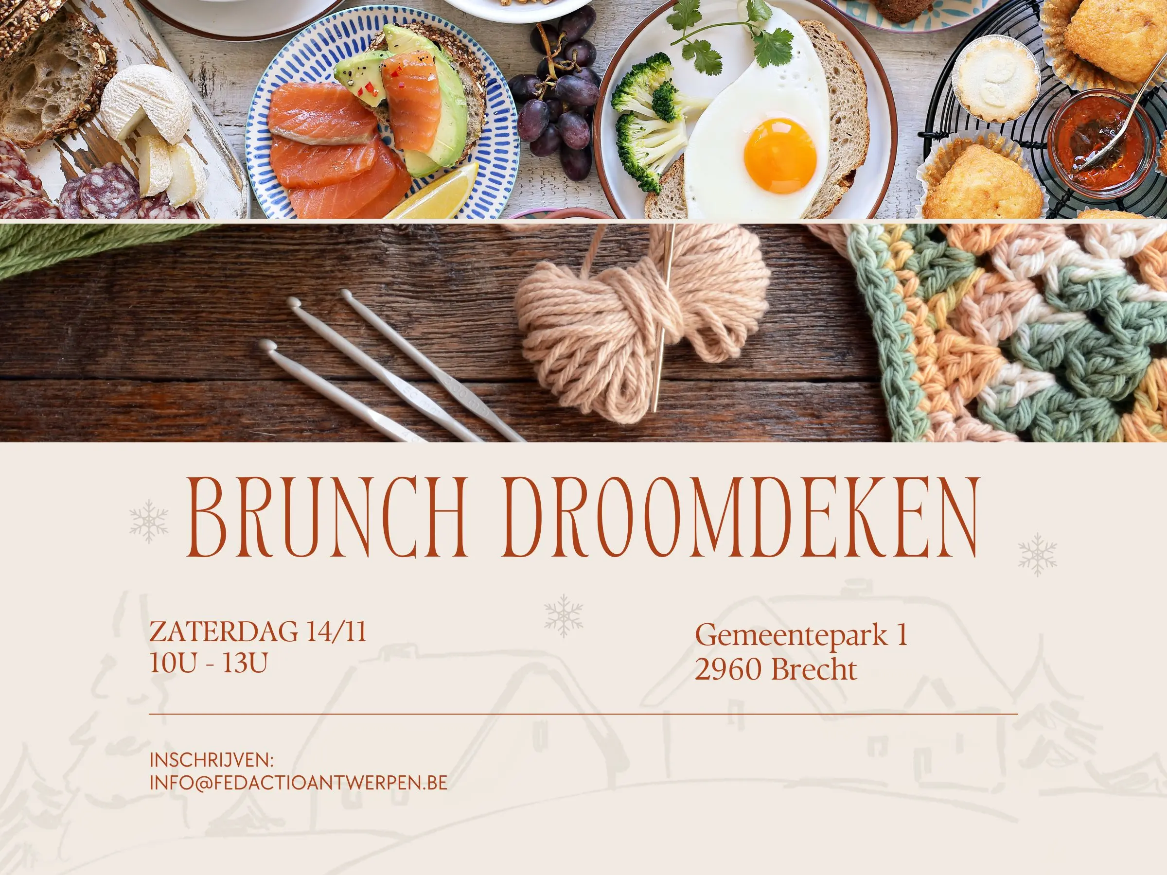Droomdeken brunch 14/11/'26