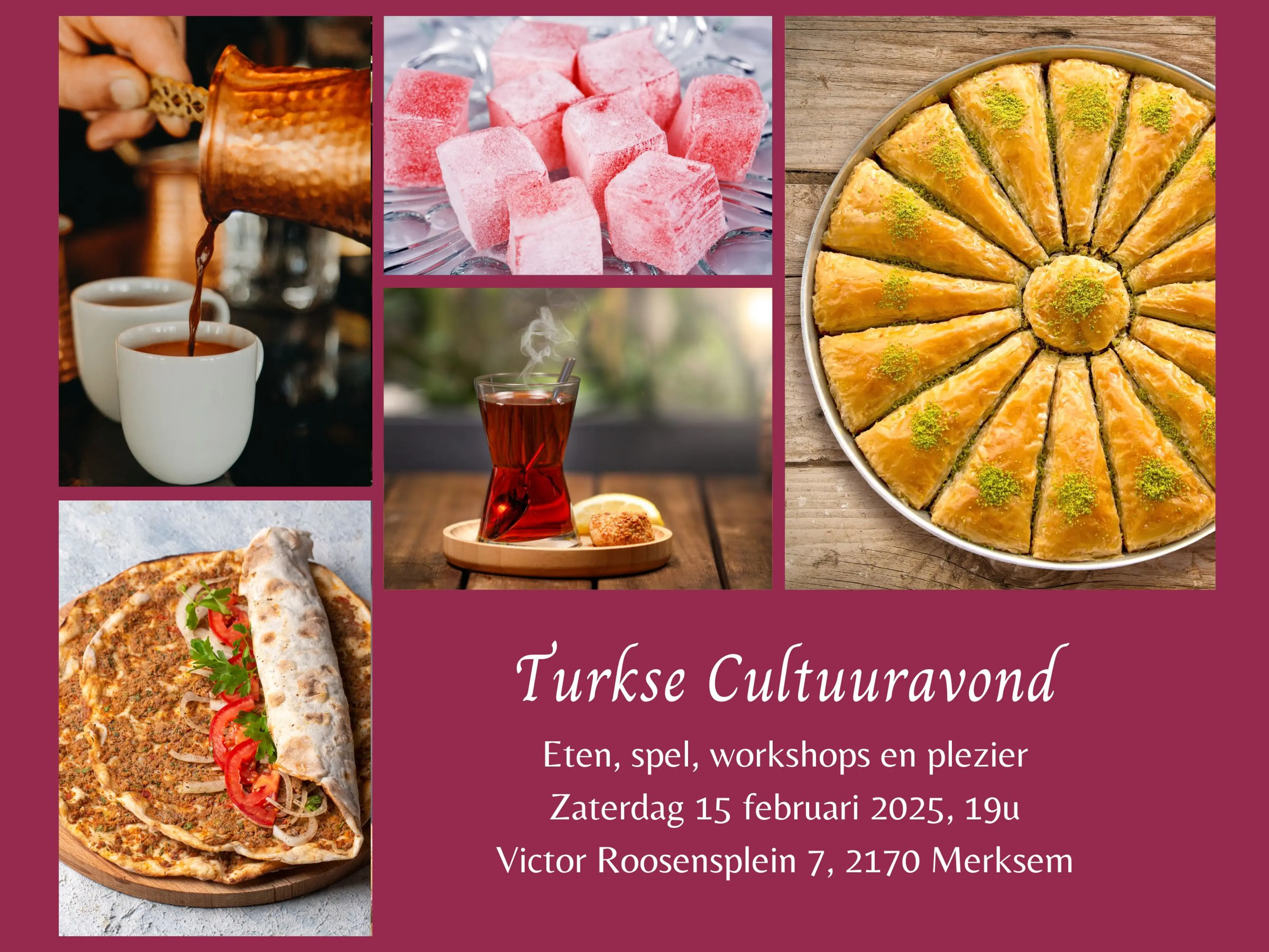 Turkse cultuuravond inspiration vzw 15/02/2025